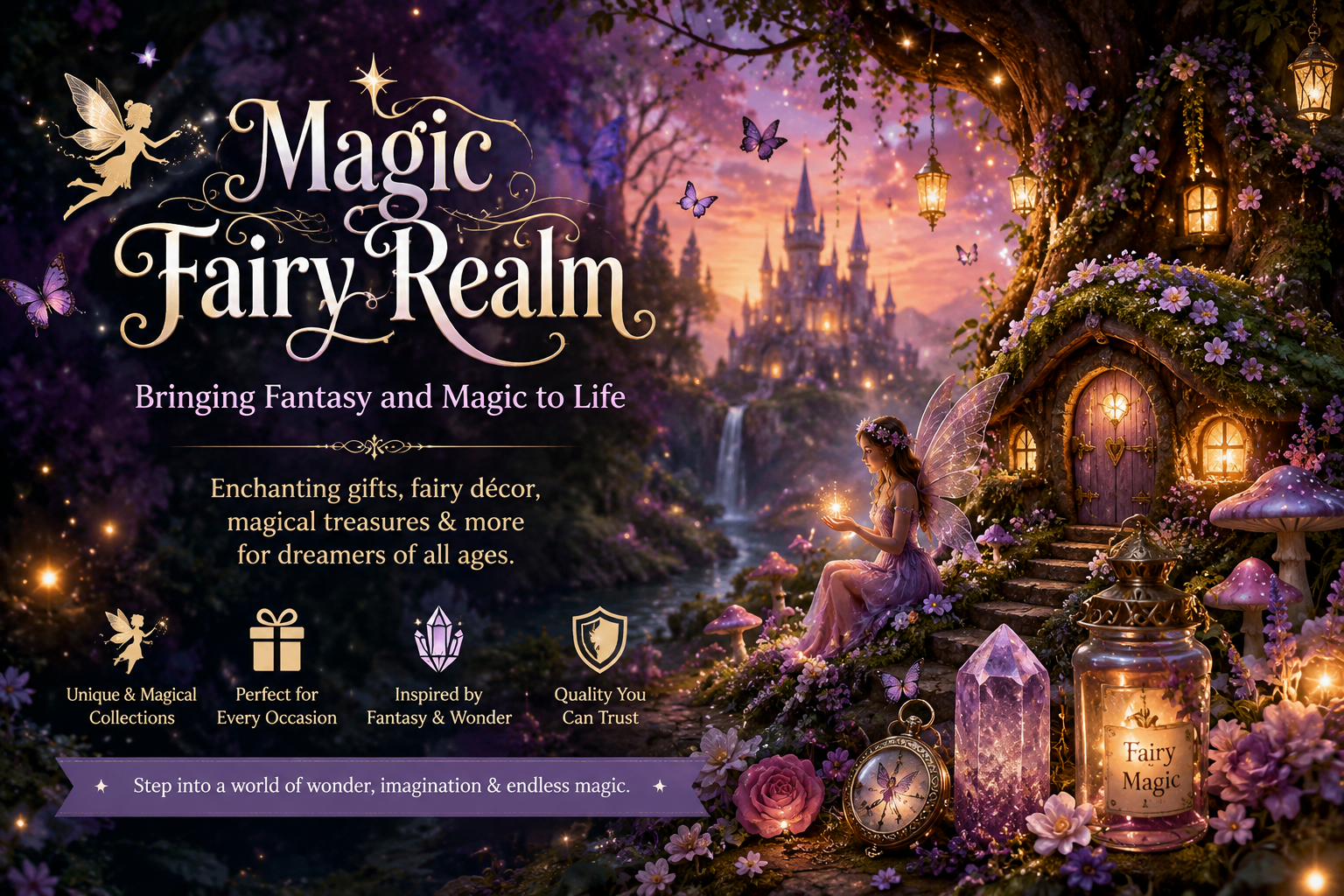 Magic Fairy Realm: Bringing Fantasy and Magic to Life